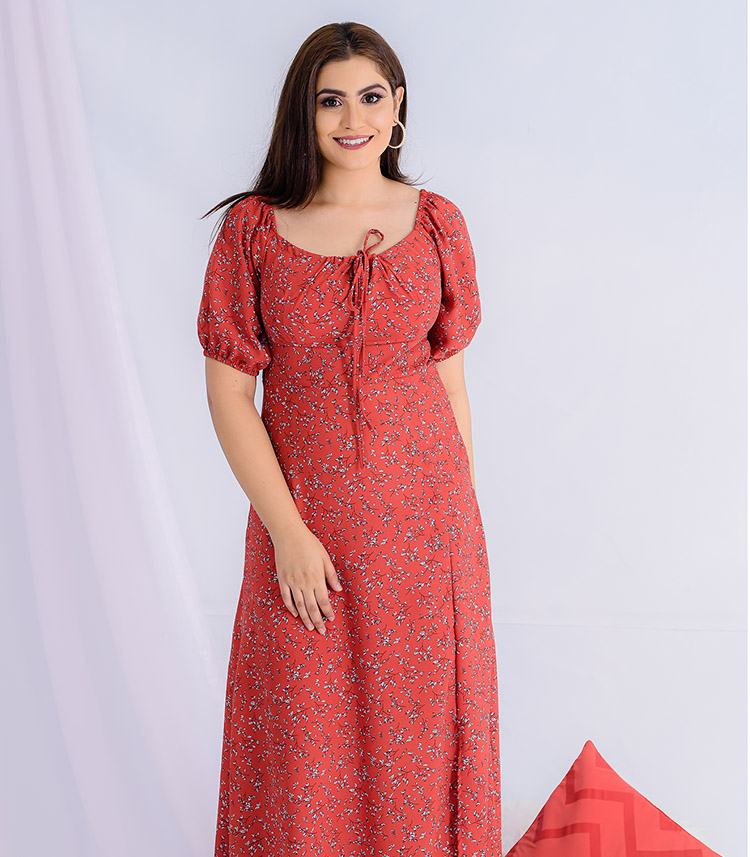 VELLA RED FLORAL MAXI DRESS - Liza's Closet